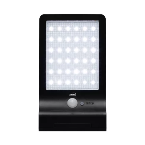 Napelemes LED reflektor, PIR mozgásérzékelővel, 300 lm, IP44, HSO                                     FLP300SOLAR