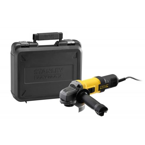 STANLEY FATMAX 850 W 115mm sarokcsiszoló kofferben                                                    FMEG210K-QS