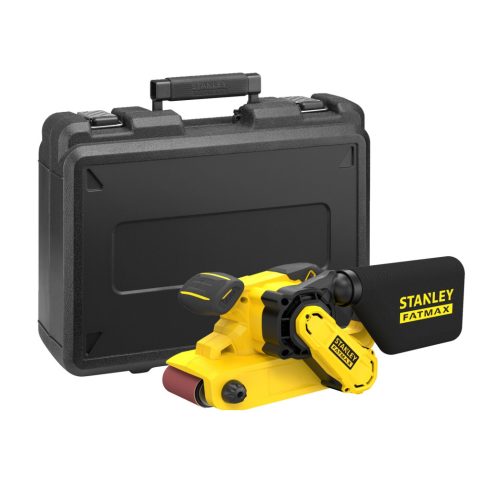 STANLEY FATMAX szalagcsiszoló 1010W + szalag, kofferben                                               FMEW204KA1-QS