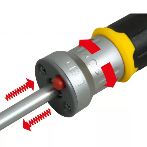 STANLEY Racsnis csavarhúzó led világítással                                                           FMHT0-62689