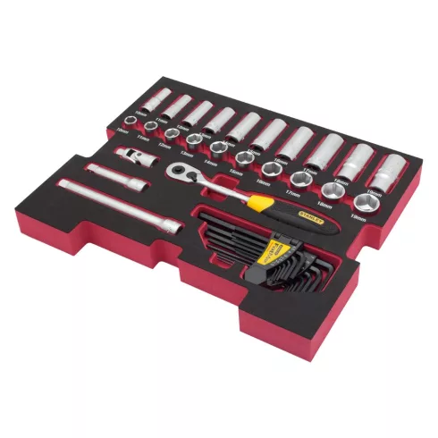 STANLEY FATMAX t-stak 38részes 3/8' készlet                                                           FMHT0-74296