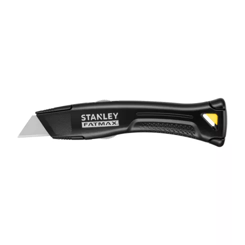 STANLEY FATMAX trapéz/körpengés kés, pengetárolóval, tokkal, fekete                                   FMHT10500-0