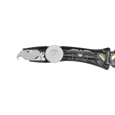 STANLEY FATMAX trapéz/körpengés kés, pengetárolóval, tokkal, fekete                                   FMHT10500-0