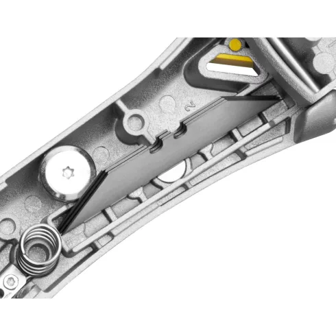 STANLEY FATMAX trapéz pengés kés, visszahúzható, nagy teherbírású, ezüst                              FMHT10505-0