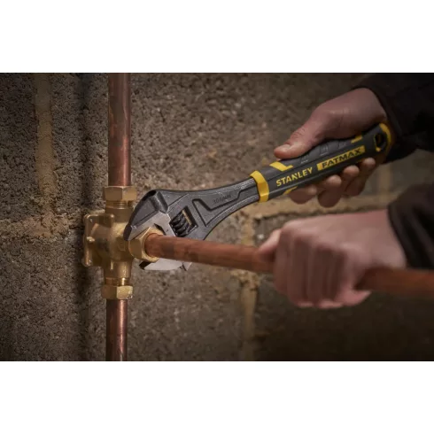 STANLEY FATMAX bimateriális állítható villáskulcs 200mm                                               FMHT13126-0