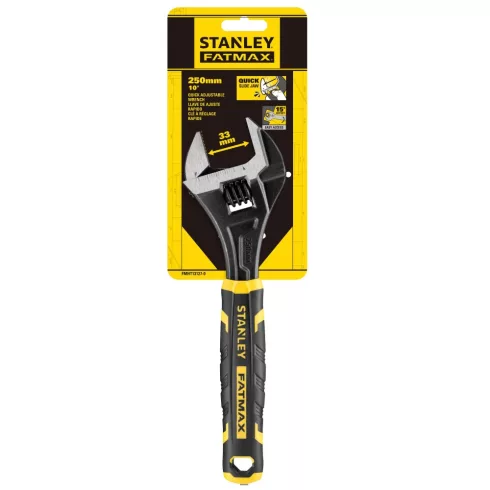 STANLEY FATMAX bimateriális állítható villáskulcs 250mm                                               FMHT13127-0
