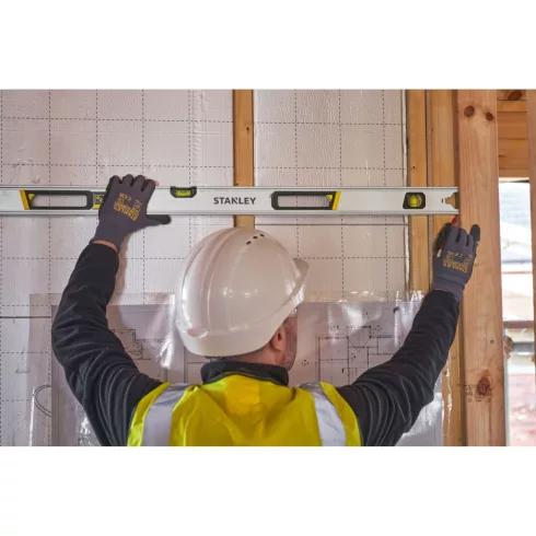 STANLEY FATMAX Xtreme vízmérték 120cm, 0,5-0,8mm/m pontosság, alumínium test, levehető végkupak       FMHT43676-1