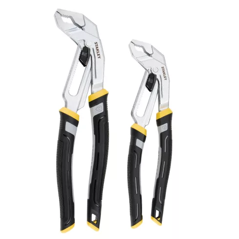 STANLEY Fatmax 2 darabos vízpumpafogó készlet, kettős beállítású, 8 és 10 hüvelykes                   FMHT75502-0