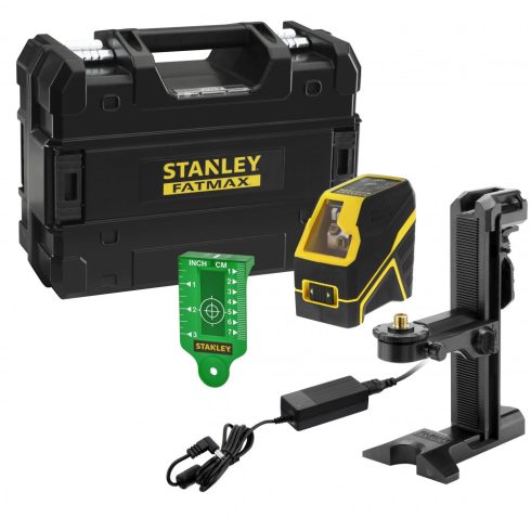 STANLEY FATMAX keresztsugaras li-ion lézer - zöld                                                     FMHT77595-1