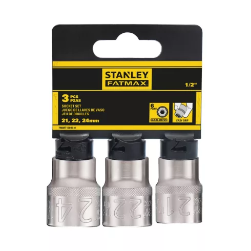 STANLEY FATMAX 1/2ĺĺ dugókulcs készlet 3 részes (21-22-24mm)                                          FMMT17095-0