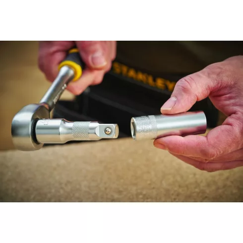 STANLEY 1/2' drive gyújtógyertya dugókulcs 21 mm                                                      FMMT17968-0