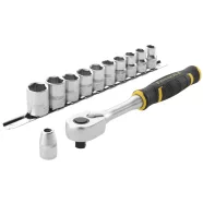   STANLEY FATMAX 3/8 ' dugókulcs szett 3 fokonkénti fogazással                                          FMMT82680-0