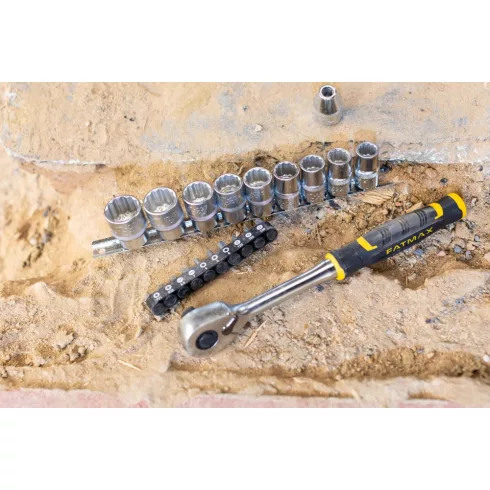 STANLEY FATMAX 1/2 ' dugókulcs szett 3 fokonkénti fogazással                                          FMMT82681-0