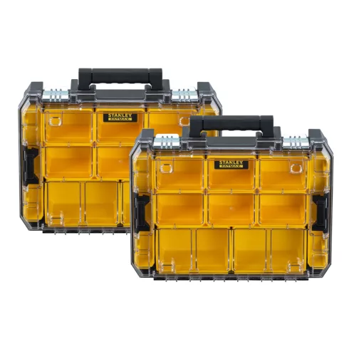 STANLEY FATMAX PRO-STACK szortimenter, 10 tárolóval (2 db)                                            FMST82967-9