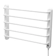   Fűtött, elektromos törölközőszárító90 W teljesítmény5 törölközőtartó rúdcsak falra szerelhető kivite  FTW4