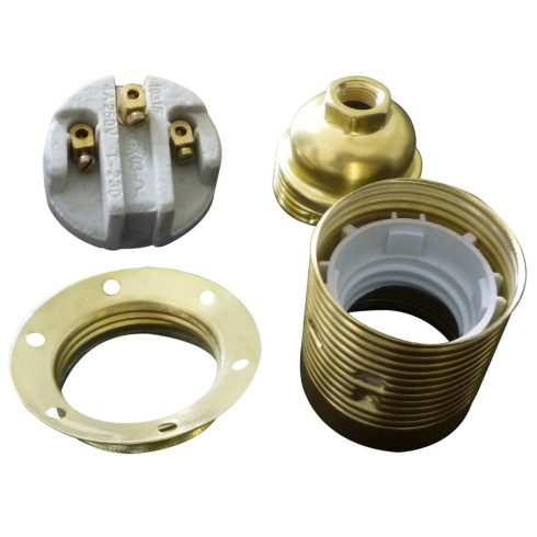 Foglalat E27, csillárfoglalat fém                                                                     GA0706