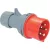 CEE dugvilla 5 pólusú 400V 16A                                                                        GA2203