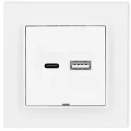   MINI dupla USB aljzat A-C                                                                             GA4178