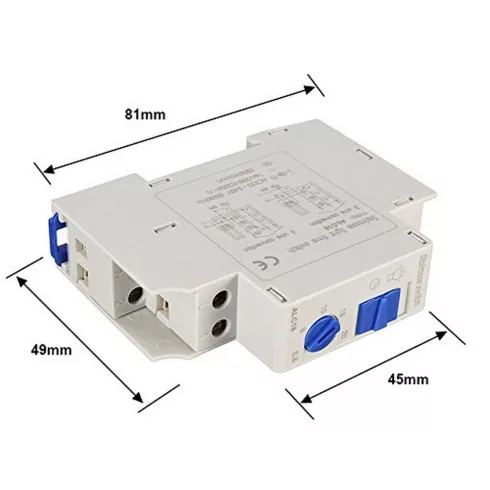 Lépcsőházi automata, DIN sínre, 30mp-20p, fehér                                                       GA5011