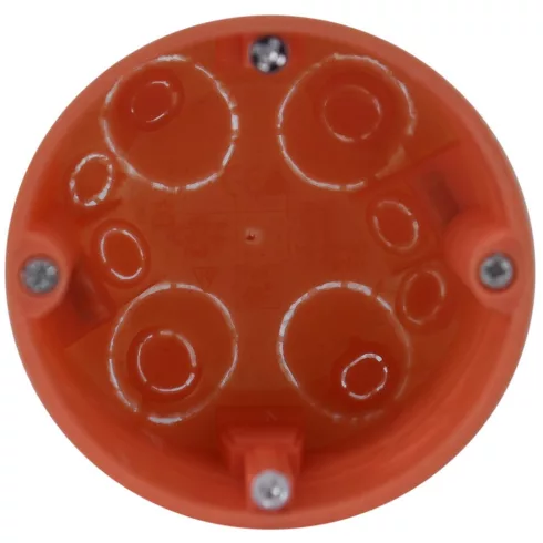 Szerelvénydoboz gipszkartonhoz, narancs, 60mm mélység                                                 GA5200