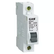   Kismegszakító 1P 10A C, 4500kA,  230V~ , fehér                                                        GA5930