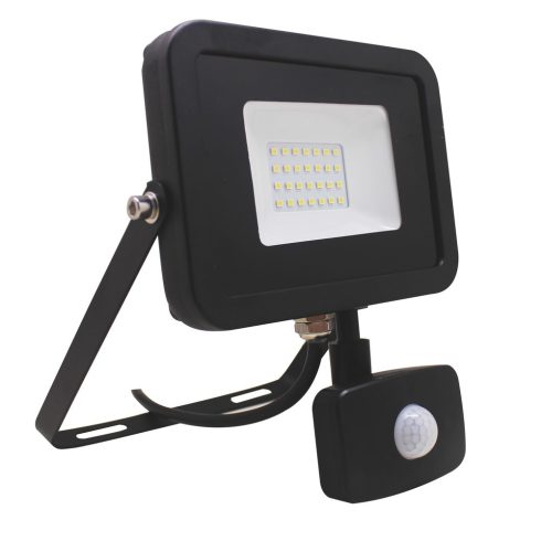 LED fényvető Ispot 20W mozgásérzékelővel 1800lm  4000K IP65                                           GA6988