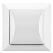   OPAL csengőnyomó keret nélkül, fehér                                                                  GA8703