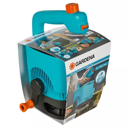 GARDENA Kézi kiszóró M display(18db), 1,8 liter űrtartalom, 100m2 kapacitás, 4m szélesség             GE0431-90