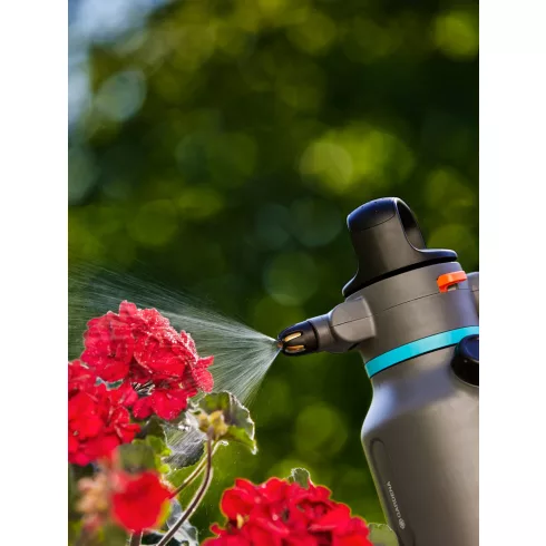 GARDENA Nyomáspermetező display(24db), 1,25L tartály, 3bar nyomás, biztonsági szeleppel, 360°funkció  GE11120-90
