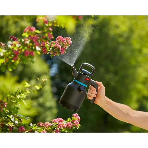GARDENA Nyomáspermetező display(24db), 1,25L tartály, 3bar nyomás, biztonsági szeleppel, 360°funkció  GE11120-90