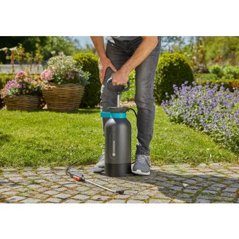 GARDENA Comfort nyomáspermetező display(8db), 5 literes tartály, 3 bar nyomás, biztonsági szeleppel   GE11130-90