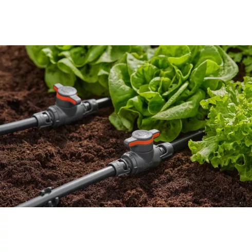 GARDENA MD zárószelep 13 mm (1/2''), elzáráshoz, szabályozáshoz                                       GE13207-20