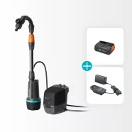   Comfort hordóürítő szivattyú 2600, 18V P4A akkumulátorral,2600l/óra,max.száll.mag./nyomás:22m/2,2bar  GE14604-20