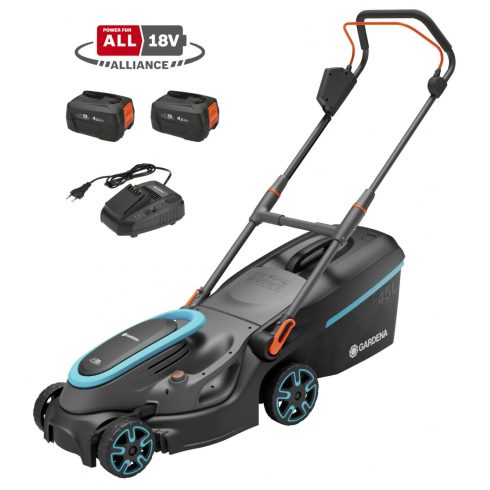 GARDENA PowerMax 37/36V P4A akkumulátoros fűnyíró akkumulátorral                                      GE14638-20