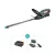EasyCut sövénynyíró 45, 18V P4A akkumulátorral, kés hossza 45cm, késnyílás 15mm, max.60perc/140m2     GE14734-20