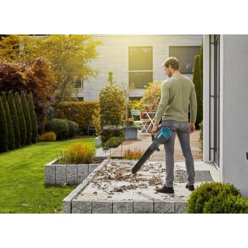 GARDENA PowerJet 18V P4A Lombfúvó akkumulátor nélkül, szűkítőfejjel                                   GE14890-55