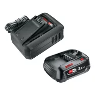   Akkumulátor készlet P4A QC AL18V-44 (14912 cikksz.) + 1x2.5Ah (14921 cikksz.)                         GE14913-20