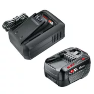   Akkumulátor készlet P4A QC AL18V-44 (14912 cikksz.) + 1x4.0Ah (14922 cikksz.)                         GE14915-20
