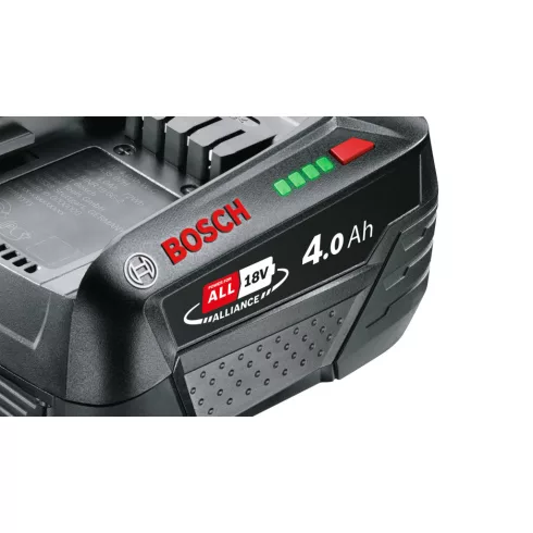 Rendszer akkumulátor P4A 18V/72, Li-Ion 18650, 4Ah, 18V, töltöttségjelzővel, gyors töltésre alkalmas  GE14922-20