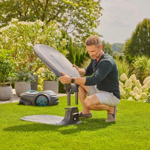 GARDENA Robotfűnyíró ház Pro/Max/Free, smart SILENO max / sense robotfűnyírókhoz                      GE15025-20