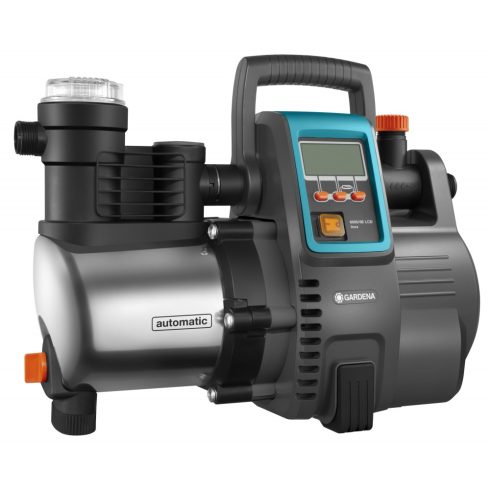 GARDENA Premium  háztartási automata szivattyú 6000/6E LCD Inox                                       GE1760-20