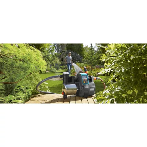 GARDENA Premium  háztartási automata szivattyú 6000/6E LCD Inox                                       GE1760-20