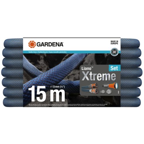 GARDENA Liano Xtreme textiltömlő készlet 15 m                                                         GE18465-20