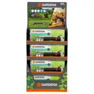  GARDENA Comfort négyszögesőztető AquaZoom S display(16db), 9-150m2, 3-15m hatótáv, 10m szélesség      GE18710-95