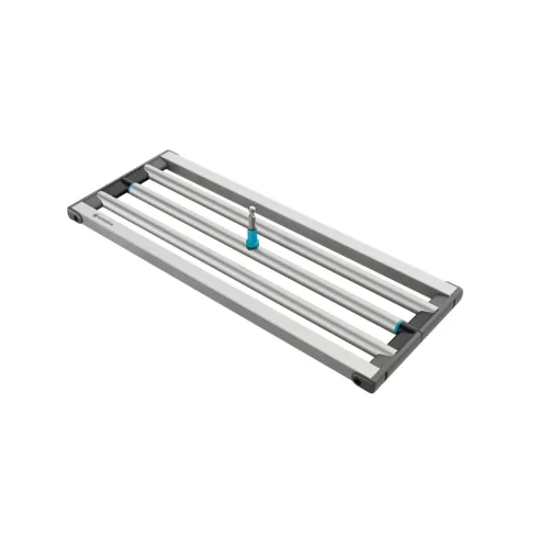 combisystem szintező gereblye, 76cm munkaszél., ajánlott nyél 180cm, lekerekített, zárt panellel      GE3569-20