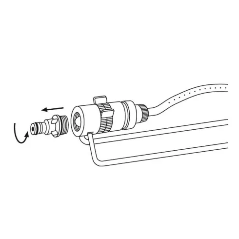 GARDENA Négyszögesőztető adapter                                                                      GE5304-20