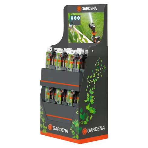 GARDENA Comfort impulzus-, kör- és szektoresőztető display(30db), 75-490m2, 5-12,5m hatótáv, 25-360°  GE8141-95