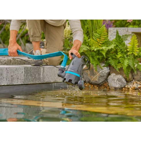 GARDENA Basic szennyvízszivattyú 10500, 400W, 10500l/h, 0.5 bar, max.mer.m.7m, max.sz.m.5m, IPX8      GE9008-47