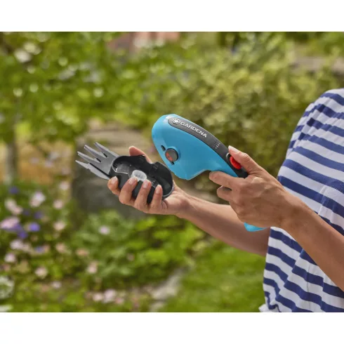 GARDENA ClassicCut Li Akkumulátoros fű- és bokornyíró olló készlet, üzemelési idő: 50 perc            GE9885-20