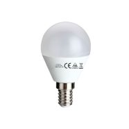   LED fényforrás minigömb G45 E14 4W 340lm 3000K 230V                                                   GLED45144